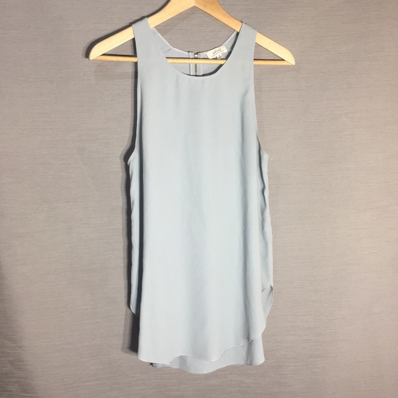 Wilfred free mint grey tank top
